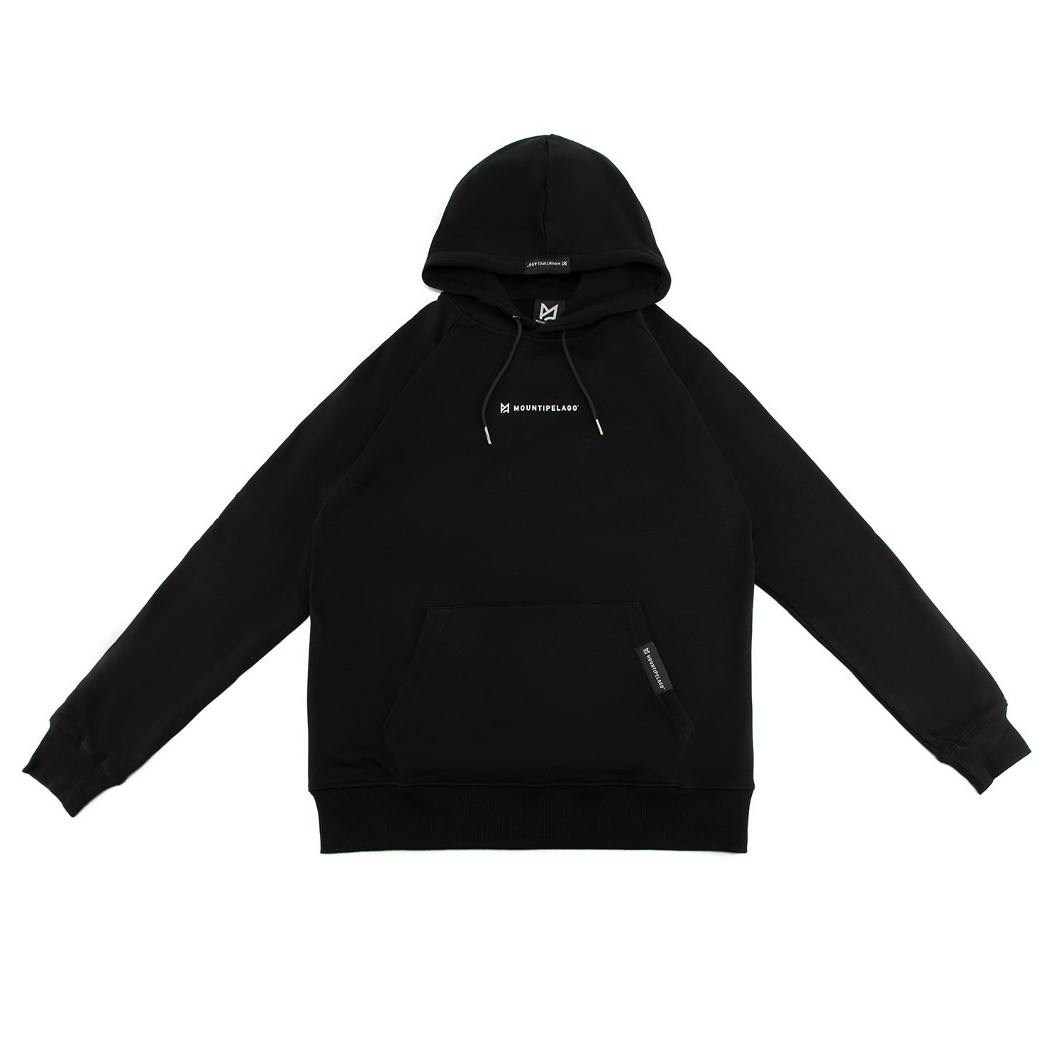 Thin hot sale black hoodie