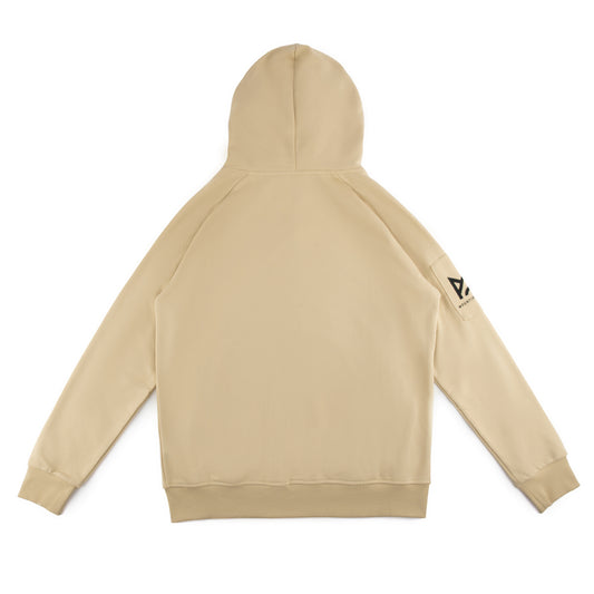 Zip Hoodie Thin - Beige